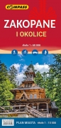 Mapa Zakopane i okolice - Opracowanie zbiorowe