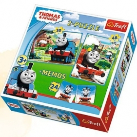 Puzzle 2w1: Tomek i przyjaciele + memos (90602)