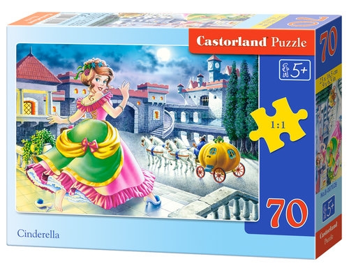 Puzzle Cinderella 70 elementów (007028)