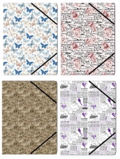 Teczka kopertowa A5 Dekor mix wzorów