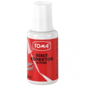 Korektor w płynie 20ml pędzel Toma, 10 szt.
