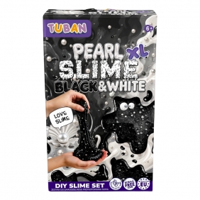 Tuban Slime, Zestaw Pearl & White DIY XL