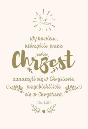 NT z infografikami B5 złote tł. Chrzest - Opracowanie zbiorowe