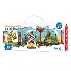Puzzle 40: CzuCzu: Dłuuugie puzzle - Na budowie (CZU490029)