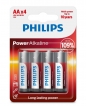 Baterie LR6 Power Alkaline, 4 szt