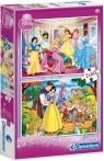 CLEMENTONI 2X60 EL. Księżniczki (07102)