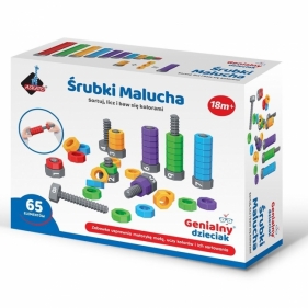 Genialny Dzieciak - Śrubki Malucha do skręcania (911029)