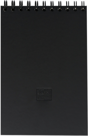 Szkicownik Oxford Sketchbook Artistic A5/50k podwójna spirala - czarny
