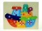 Puzzle drewniane Łódka