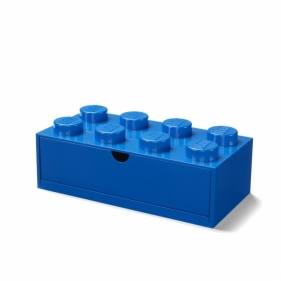 Lego, szufladka na biurko klocek Brick 8 - Niebieska (40211731)