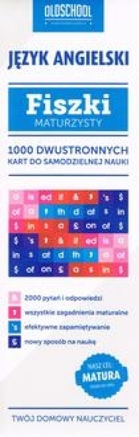Język angielski. Fiszki maturzysty. NW - Opracowanie zbiorowe