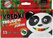 Kidart. Kredki trójkątne grube 12 kolorów Junior