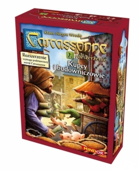 Carcassonne. Rozszerzenie 2. Kupcy i budowniczowie (0129)