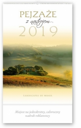 Kalendarz 2019 Reklamowy Pejzaże z nastrojem RW12