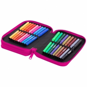 Coolpack - Jumper 2 - Piórnik podwójny z wyposażeniem - Color Bomb (C66244)
