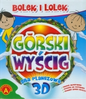 Górski wyścig Gra planszowa 3D Bolek i Lolek (0802)