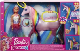 Barbie Jednorożec magia świateł (FXT26)