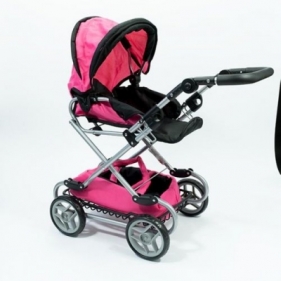 Wózek Mega Creative głęboki różowy (438342)