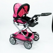 Wózek Mega Creative głęboki różowy (438342)