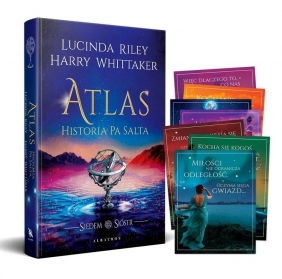 Siedem sióstr. Tom 8. Atlas. Historia Pa Salta (wydanie specjalne z kartami kolekcjonerskimi) - Lucinda Riley, Whittaker Harry
