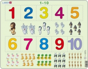 Matematyka /Puzzle 1-10 - <br />