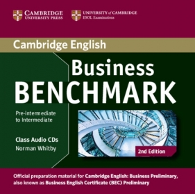 Business Benchmark Pre-intermediate to Intermediate Class Audio CD - Whitby Norman