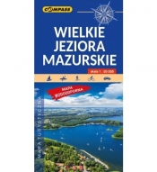 Wielkie Jeziora Mazurskie, 1:50 000 - mapa turystyczna (1567-2020) - praca zbiorowa