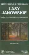 Lasy Janowskie mapa turystyczno-przyrodnicza 1:50 000 Leśny kompleks