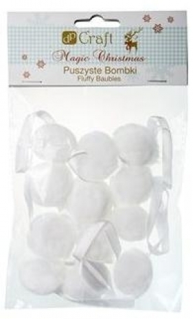 PUSZYSTE BOMBKI 3 CM 12 SZT CRAFT
