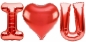 Balon foliowy napis I love You