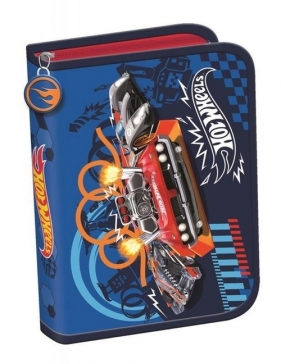 Piórnik 2-klapkowy bez wyposażenia Hot Wheels