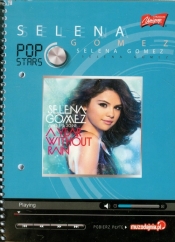 Zeszyt A5 Pop Stars na spirali 80 kartek Selena - <br />