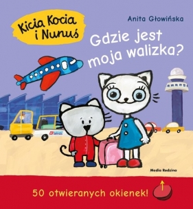 Kicia Kocia i Nunuś Gdzie jest moja walizka? (Uszkodzona okładka) - Anita Głowińska