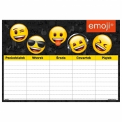 Plan lekcji Emoji (25szt) DERFORM
