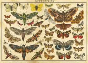 Puzzle 2000: Vintage Nature 1 - Butterflies