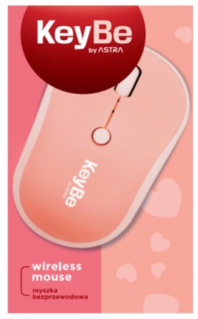 Myszka bezprzewodowa Keybe - Pink