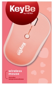 Myszka bezprzewodowa Keybe - Pink