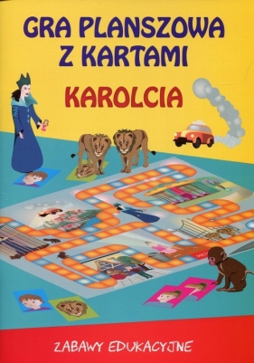 Gra planszowa z kartami Karolcia