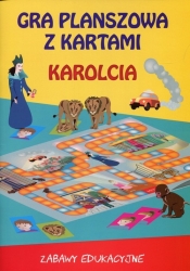 Gra planszowa z kartami Karolcia
