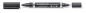 Marker pemanentny Staedtler Lumocolor Duo czarny (S348-9)