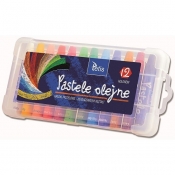 Pastele olejne Tetis, 12 kolorów (KT020-AB)