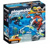 Playmobil Top Agents: Spy Team Pojazd podwodny z napędem (70003)