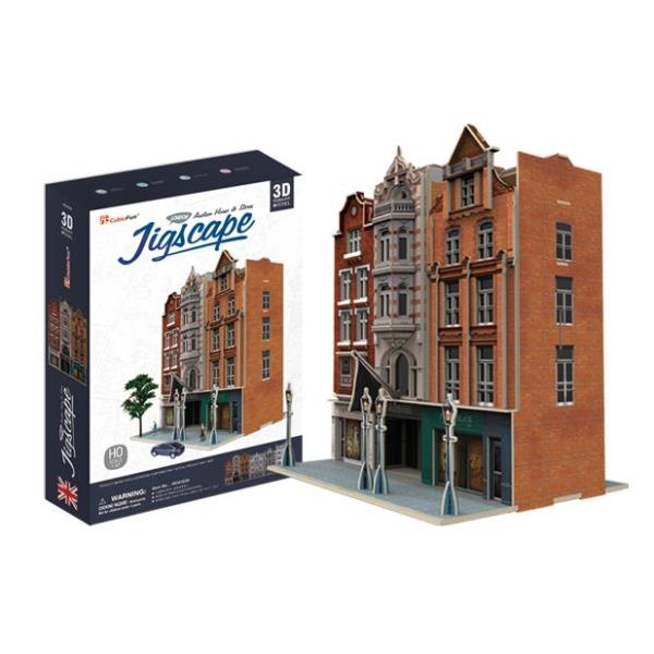 Puzzle 3D: Wielka Brytania, Auction House & Stores - Jigscape (306-24103)