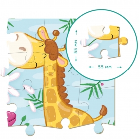 Puzzle - Żyrafa, 16 el.