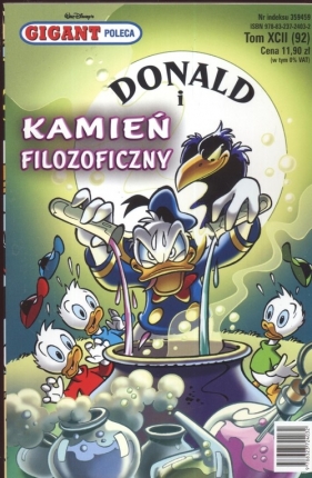 Donald i Kamień filozoficzny - Woźniak Anna (red.)