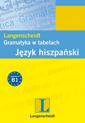 Gramatyka w tabelach. Język hiszpański - <br />