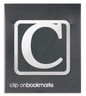 Metalowa zakładka - Litera C Clip-on
