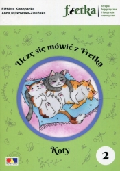 Uczę się mówić z Fretką 2 Koty - Konopacka Elżbieta, Rutkowska-Zielińska Anna