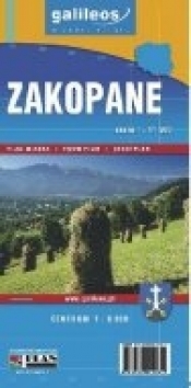 Zakopane. Plan miasta - Opracowanie zbiorowe