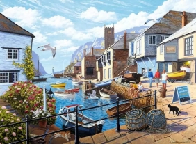 Ravensburger, Puzzle 500: Spokojna Przystań (12000503)